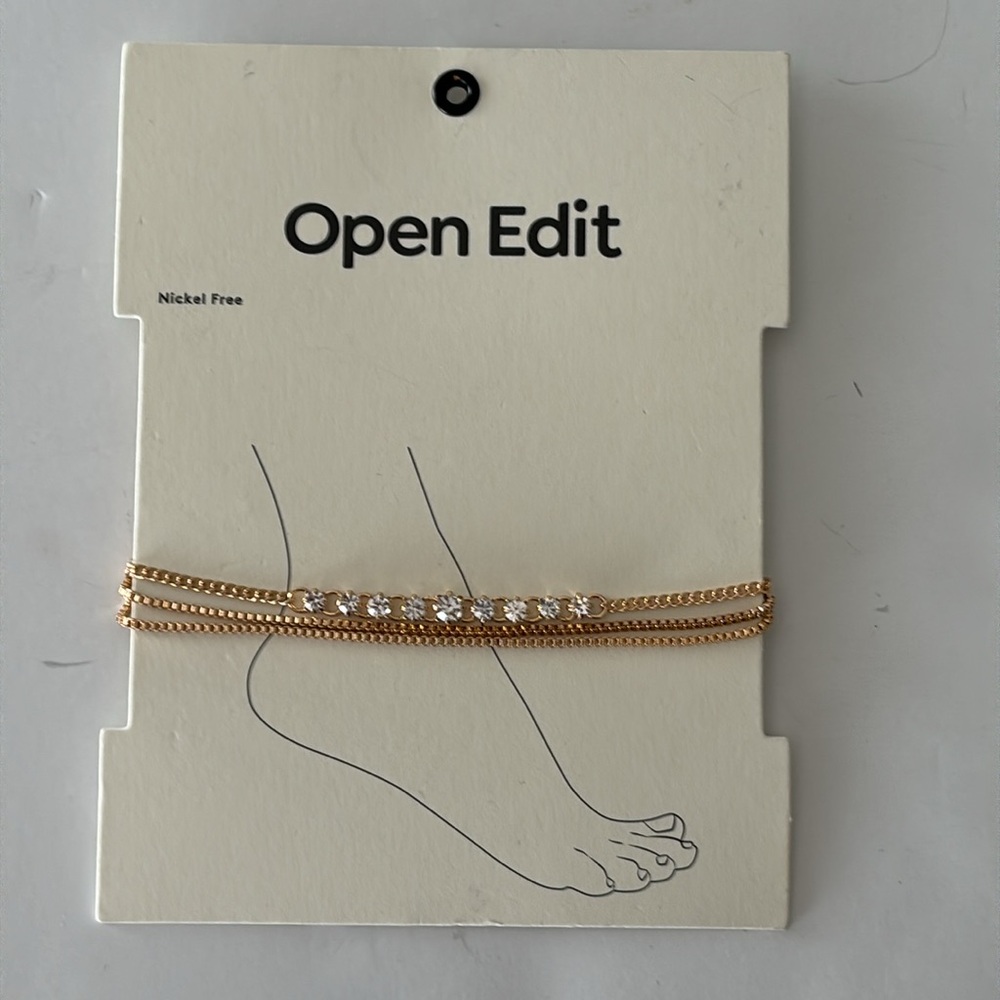 Open Edit Layered Anklets - Picture 2 of 5
